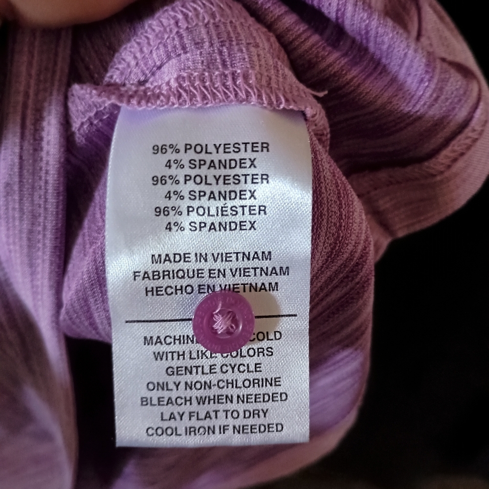 Birdie Bound 2XL Purple Heather Mens Golf Polo Shirt - Picture 9 of 9